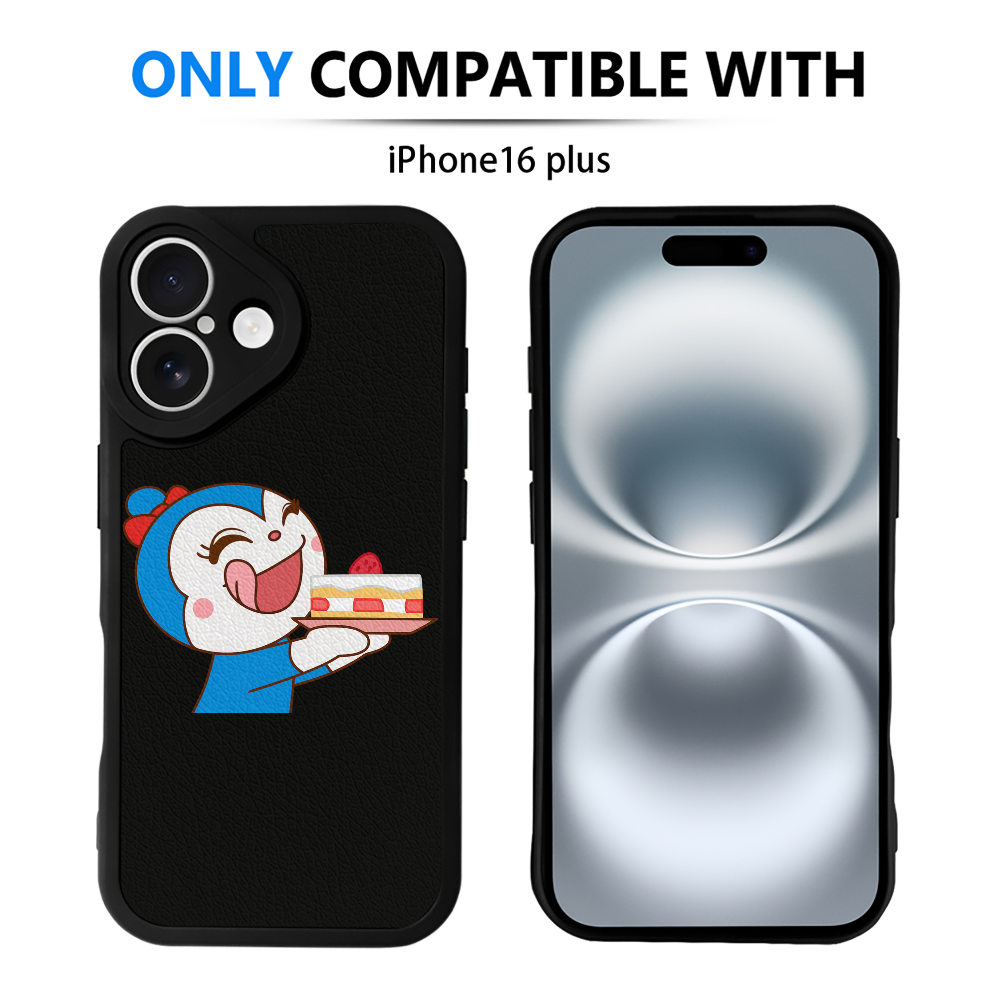 （画像用） アンパンマン Anpanman 【iPhone 16シリーズ対応】シリコンスマホケース（レザー調） 材質：シリコン